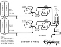 Epiphone Sheraton-II-Wirring-Schematics 